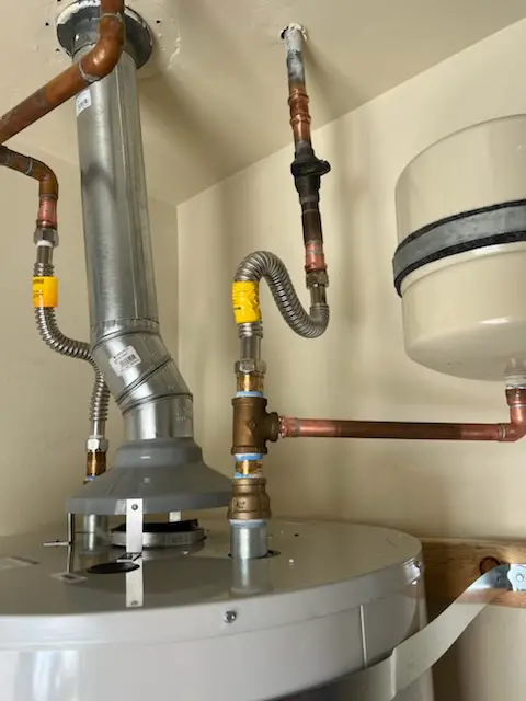 Water heater installation and plumbing repair in Cassville